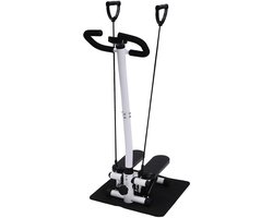 Grokos - Fitness - Stepper -Stepper Fitness - Weerstandsbanden –Mini stepper - Hydraulisch Systeem - LCD-scherm - 150kg Draagkracht - Stil & Verstelbaar