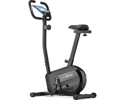 Gymtek® Magnetische Hometrainer Fiets - Fitness Fiets - Home Trainer - tot 125kg - 8 Weerstandsniveaus, 7kg Vliegwielgewicht - LCD Display