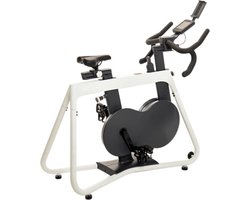 HOI by Kettler Indoor Bike Frame Speed GREY – Manuele Magneetrem, 20 Weerstandsniveaus, Combi-Klikpedalen (SPD), LCD Display, Bluetooth en ANT+ Connectiviteit