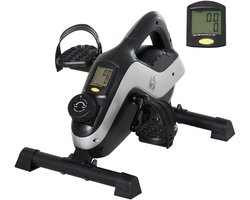 HOMCOM-Mini Hometrainer-53x44x34cm-Kunststof-Zwart