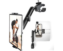 Hometrainer Loopband met Tablet en Telefoonhouder voor 4-11 Inch Apparaten