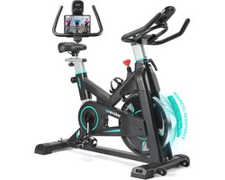 Hometrainer met Verstelbare Magnetische Weerstand en Digitale Monitor voor Comfortabel Thuis Fietsen