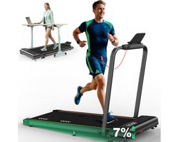 Inklapbare Loopband met 7% Helling en 12 km/h Maximale Snelheid voor Thuisgebruik