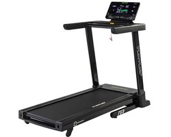 Inklapbare loopband met led-monitor en 44 trainingsprogramma's voor thuis