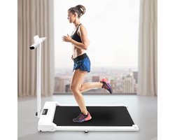 Inklapbare Loopband Thuis - Ruimtebesparend, LCD Monitor, Geschikt voor Verschillende Oefenmodi