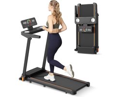 Inklapbare Loopband voor Thuis en Kantoor tot 12 km/u - Stille Elektrische Loopmachine