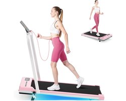 Inklapbare Loopband voor Thuis met Helling en 8 km/u - Ruimtebesparende Elektrische Loopband