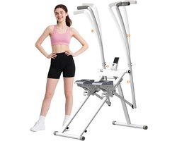 Inklapbare Stair Stepper voor Cardio Training Thuis met LCD Scherm