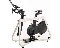 Kettler HOI Frame Indoor Bike GRIJS - Elektromagnetische Weerstand, Draadloze ANT+ Connectiviteit, 20 Trainingsprogramma's, Geschikt voor Thuisgebruik