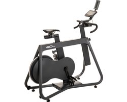 Kettler HOI Frame Indoor Bike STONE - Elektromagnetische Weerstand, Draadloze ANT+ Connectiviteit, 20 Trainingsprogramma's, Geschikt voor Thuisgebruik