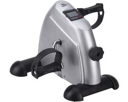 Mini hometrainer met instelbare weerstand en antislipmat voor thuis en kantoor