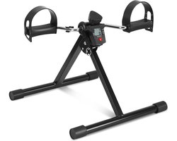 Mini Stoelfiets - Bureaufiets - Hometrainer - Deskbike - Beentrainer – Pedaaltrainer - Fietstrainer - Bewegingstrainer - Mini hometrainer - zwart