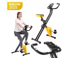 Opvouwbare Hometrainer – Compacte Hometrainer voor Beentraining – Met LCD Display & Verstelbare Weerstand – Voor Thuisfitness & Revalidatie