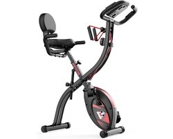 Opvouwbare Hometrainer met 8 Weerstandsniveaus en Armband - Geschikt voor Thuis Fitness