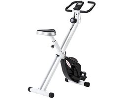 Opvouwbare hometrainer met stille werking en 8 niveaus magnetische weerstand voor thuisgym