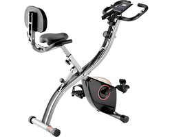 Opvouwbare Hometrainer - Verstelbare Weerstand Met LCD - Compacte Oplossing voor Thuis Fitness - Bespaart Ruimte In Kleine Woningen