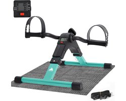 Opvouwbare Mini Hometrainer Voeten en Armen Fitnessapparaat met LCD Display