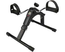 Opvouwbare Mini Hometrainer voor Onderin de Kast - Fitness Fiets voor Been- en Armtraining met LCD Display
