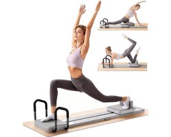 Pilates Reformer Machine voor Thuis en Gym - Volledige Lichaamstraining voor Beginners en Gevorderden