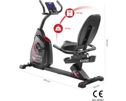 Semi-ligfiets - CARE - CARDIO MASTER DELUXE