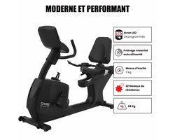 Semi-ligfiets ROADSTER LED zelfvoorzienend - CARE - verbonden ergometer