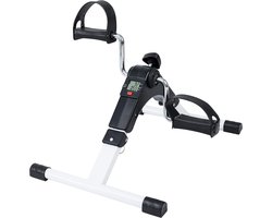 SNJY® Stoelfiets - Mini Hometrainer - Bureaufiets - 49L x 36B x 24H centimeter - Wit