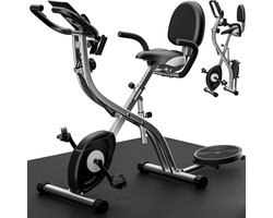 Sportana Hometrainer met hartslagsensoren - Fitnessensor - Compatibel Met App