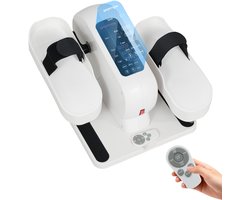 SPORTNOW Mini Crosstrainer Staal, ABS 45L x 42B x 26H cm Wit