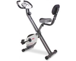Toorx Fitness BRX-COMPACT inklapbare hometrainer - Fitness fiets - 8 weerstandsniveaus - Transportwielen - Max 100 kg.