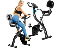 Trex Sport TX-360XB Pyro - Hometrainer - Magnetisch - Opvouwbare X-bike - 120 kg