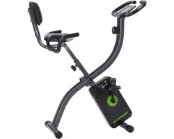Tunturi Cardio Fit B25 X Bike - Hometrainer met rugleuning - Fitnessfiets opvouwbaar - 8 weerstandsniveaus - Tablethouder