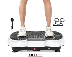 Waves - Trilplaat - Fitness - Thuis fitness - Massage - 99 standen - Thuis Gym - Voet massage met Magnetische velden - 4 trainingsmodes