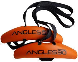 Angles90 A90 Grips Trainingshandvatten | Dynamische Draaibare Fitness Grips | Set | 362 kg (800 lbs) Belastbaar | Optrekken, Roeien & Kabelbevestiging