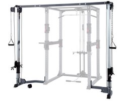 BodyCraft F434 Cable Crossover – Kabeltreksysteem voor F430 Power Rack – Verstelbare Kabels voor Geavanceerde Krachttraining