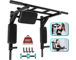 Buylin Pull Up Station - Pull Up Bar - Dip Station - Multifunctioneel - Krachttraining