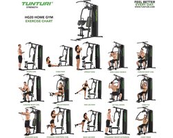 Compacte Home Gym met Gewichten - Multifunctioneel Krachtstation voor Thuis