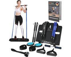 Complete Thuis Workoutset - Opvouwbaar Fitness Apparaat voor Krachttraining en Weerstand