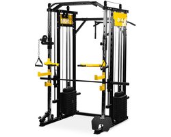 Dione S4 - Smith Machine - Cable Crossover - Squatrek - Incl 110kg Gewichten
