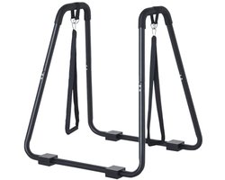 Dipstation voor thuis en kantoor - Trainingsstation voor biceps, triceps en buikspieren