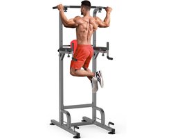 DnA® Pull Up Station - Pull Up Bar - Pull Up - Grijs - 67cm x 86cm x 219cm