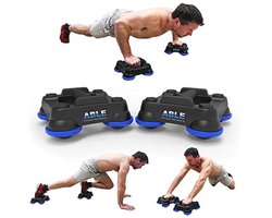 Fitness Hardware ABLE Home Gym Workout Training Set Fysieke Fitness Activiteit Oefening Bedenken - Geavanceerde Lichaamsgewicht Leverage Apparatuur Roterende Perfecte Pushup