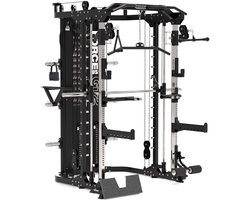 Force USA Krachtstation G12 V2 Alles-in-één Trainer - Power Rack, Smith Machine, Cable Pulls & Legpress - Thuis Fitnessapparaat