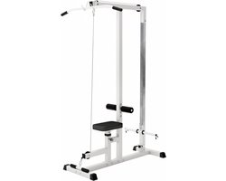 Gorilla Sports Lat Pulley Station - incl. kabels - Kracht station - Lat station