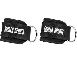 Gorilla Sports Set Ankle Strap Gym - Enkelband - Kickbacks - Enkel strap - 2 Stuks