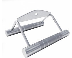 Gorilla Sports Smalle Roeigreep - Dubbele Lat Pulley Handgreep - Fitness Accessoire