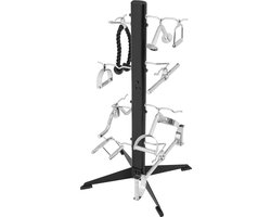 Gorilla Sports Trainingsgrepen standaard incl. 8 grepen - Complete Set - Triceps touw - Lat pull down - Krachtstation