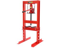 Hydraulische Werkplaatspers 6T - Handmatige Lagerpers voor Persen, Stempelen en Omvormen