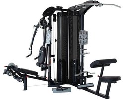 Inspire Multi-gym M5 - twee gewichtstapels - zwart