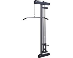 Lat Pulley Station - Wandmontage Krachtstation - Kracht Training - Inclusief Kabel Lange Stang