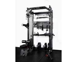 Martech M8 2IN1 Prime rack – Power Rack & Cable Station – Zonder Smith – 2×90 kg Gewichtsblokken – 2:1 Kabelratio – Professioneel